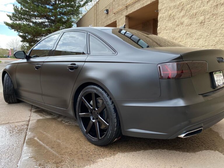 Audi A6 Vinyl Wrap - Mile High Customs