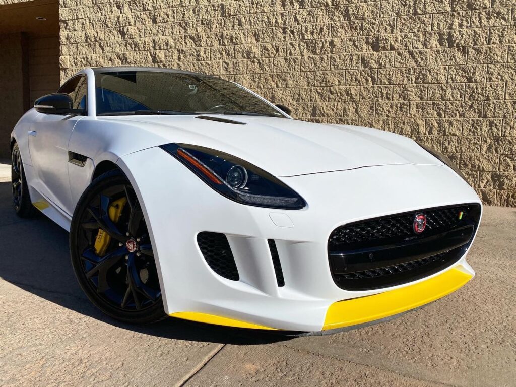 Jaguar F TYPE Vinyl Wraps and Ceramic Coating - Mile High Customs